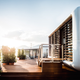 Image for article titled This Tiny Hotel Pod Sits on the Roof of a 60-Year-Old Historic Building